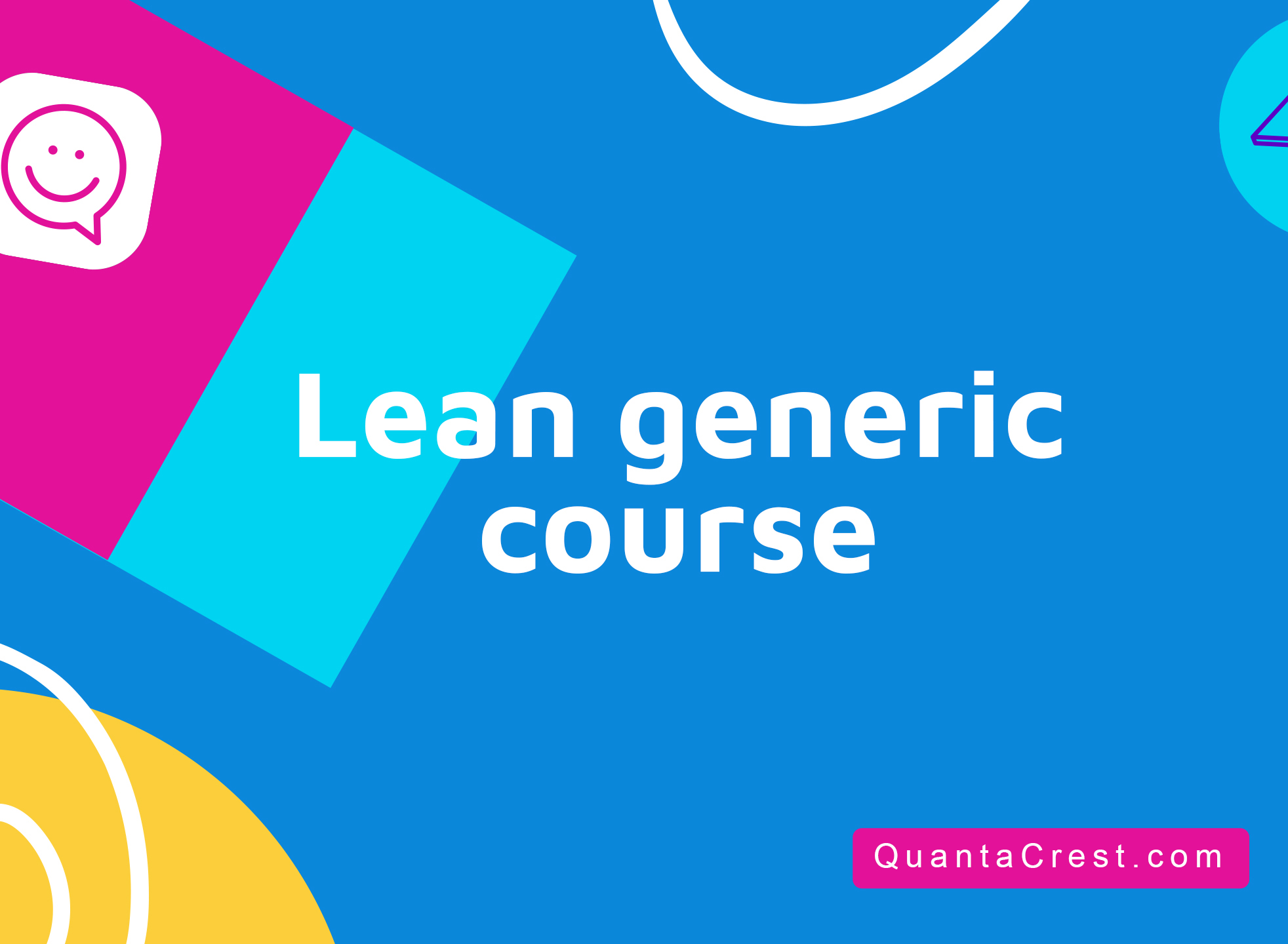 Lean generic course